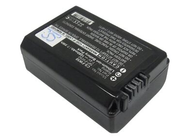 Li-Ion Akku für Sony NEX-5RKB NEX-3K NEX-C3DB NEX-7KB SLT-A37Y NEX-F3Y NEU