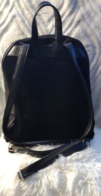 bebe gina mini backpack bebe Women's Black Gina Velvet Backpack