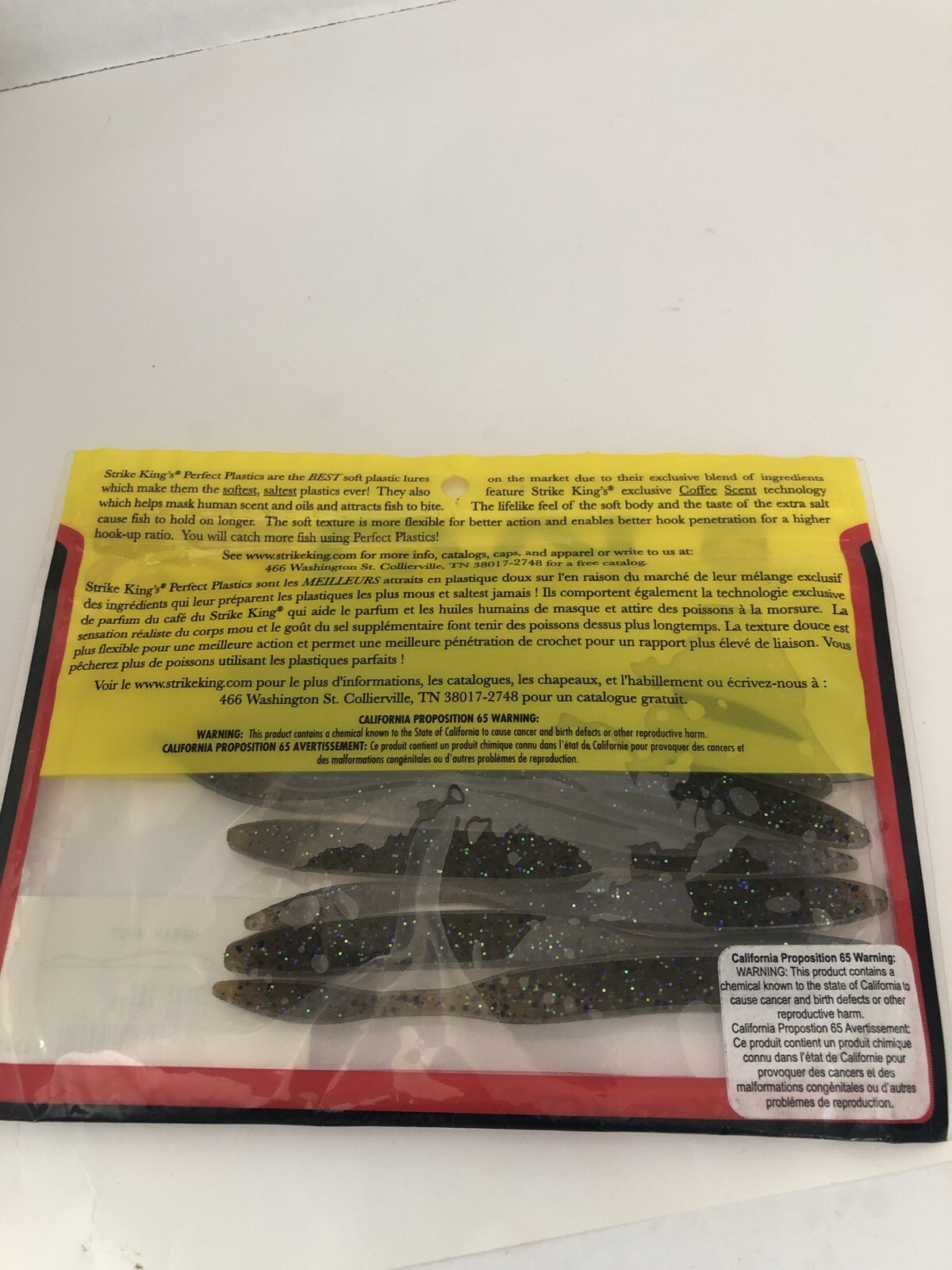 NEW STRIKE KING Perfect Plastics KVD Dream Shot 4 1/4" SHIPS N 24HRS - Image 5