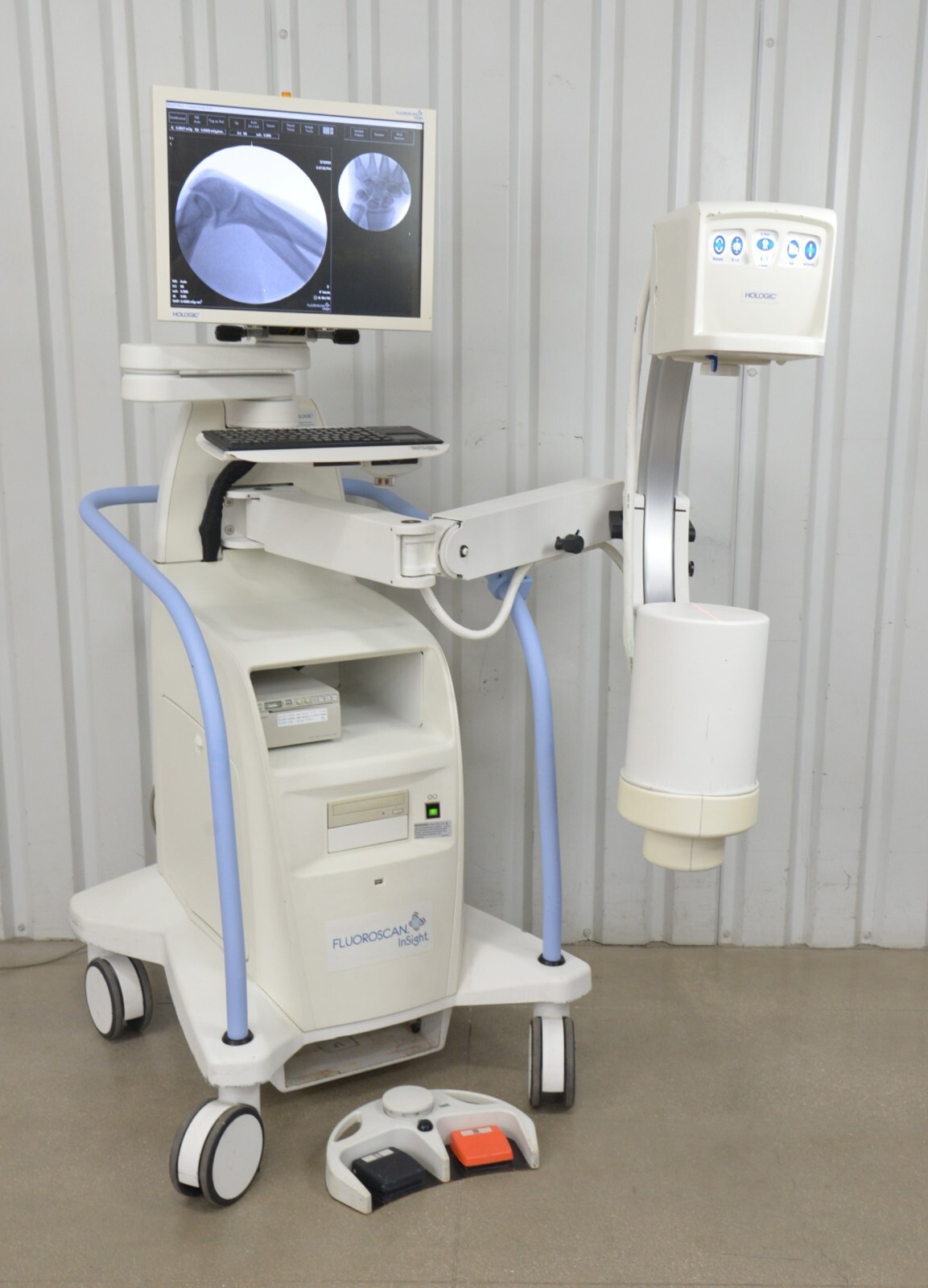 2011 Hologic Fluoroscan InSight 2 C-Arm Imaging System w/Wireless Footswitch