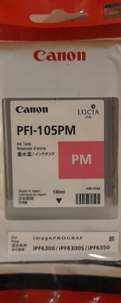 Original Canon PFI-105PM Imageprograf Ipf6300 Ipf6300S Ipf6350 3005B005-image