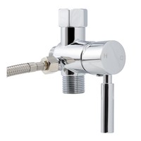 Non Electric Hot Cold Adjustable Temperature Mixing Valve Bidet Attachment Kit Non Electric Hot Cold Adjustable Temperature Mixing Valve Bidet Attachment Kit