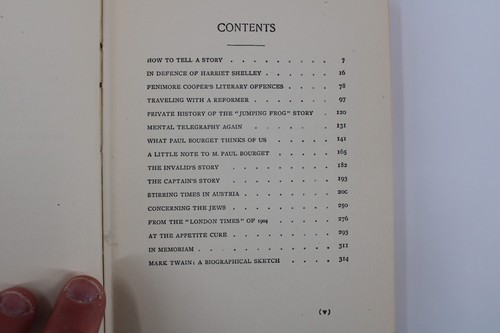 Author's National Edition The Writings of Mark Twain Volume XXII Literary Essays - Imagen 15 de 22