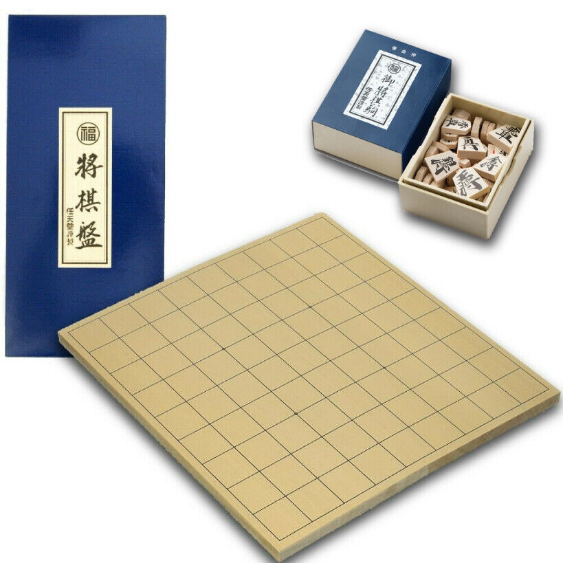 Buy NF&E Japanese Chess Classical Shogi Game Set with Wooden Board