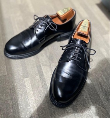 Berwick 3680 Plain Toe Lederschuhe schwarz 24,5 cm fast neuwertig Karton...