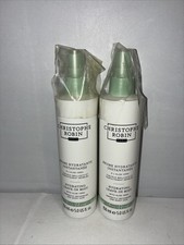 Lot Of 2-CHRISTOPHE ROBIN Hydrating Leave-In Mist with Aloe Vera Green Top, 5 oz