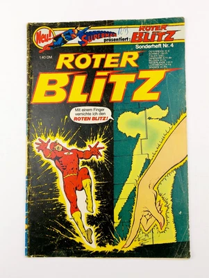 Rarität - Ehapa Comic Superman präsentiert: Roter Blitz Sonderheft Nr. 4 / Z2-3 - Bild 1 von 4