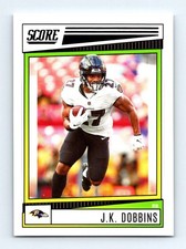 #185 2022 Score } J.K. Dobbins Baltimore Ravens