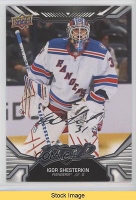 2022-23 Upper Deck MVP Silver Script Igor Shesterkin #24 READ 1s4