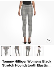 Tommy Hilfiger Women  s Houndstooth stretch pants Size 8