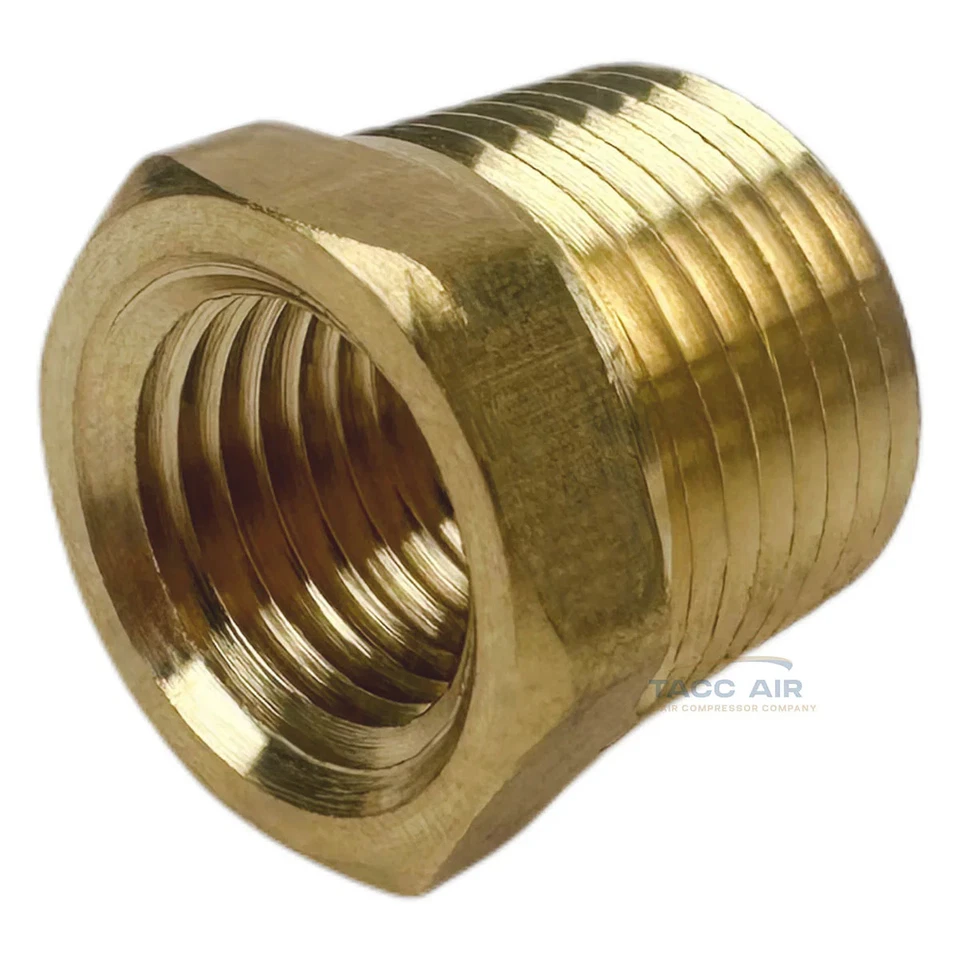 10 шт. 3/8 дюйма штекерный x 1/4 дюйма гнездовой шестигранный редуктор втулка адаптер труба редуктор фитинг - Изображение 3 из 4