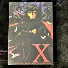 " X " The Perfect Collection DVD Video 1-24 Box Set Anime 5.1 Channel Version