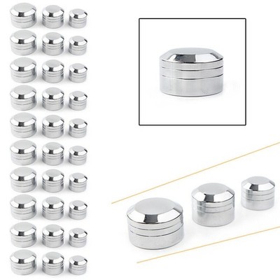 CNC Innen 9mm-13mm Schrauben Motor Bolt Topper Caps Cover für Harley Aluminium