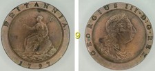 1797 Cartwheel Two pence - George III - Twopence - 2 Penny - Tuppence