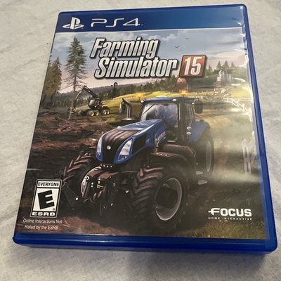 #ad Focus Home Interactive Farming Simulator 15 PS4 2015 E NTSC U C Manual $15.00