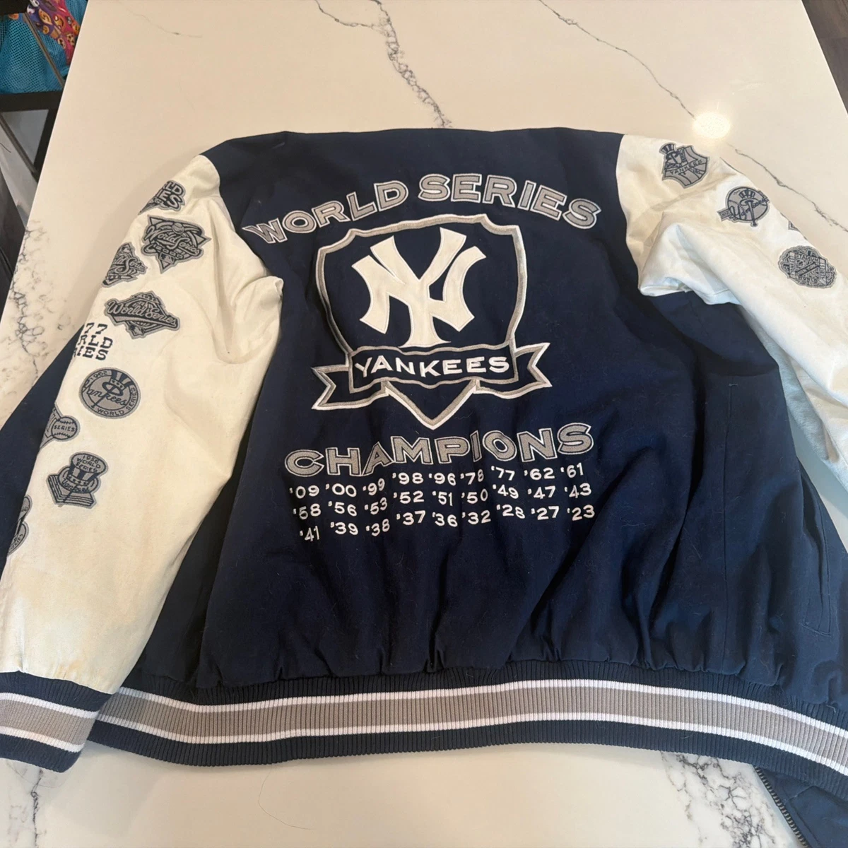 New Era Varsity College Veste - WORLD SERIES NY Yankees