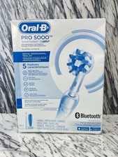 Oral B Pro 5000 Smartseries Power Rechargeable Electric Toothbrush w Bluetooth