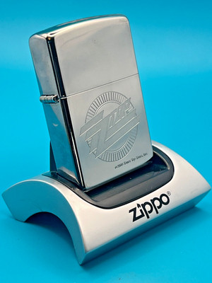 Original Brandneu 2009 Zippo Feuerzeug Selten OFFIZIELL Rock Legends ZZ TOP Chrom