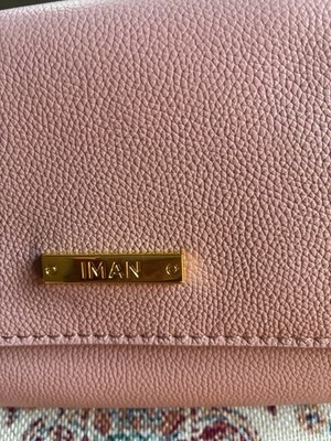 iman global chic Clutch purse Pink