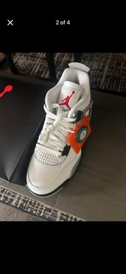 Jordan 4 Retro White Cement Size 8.  NEW IN BOX