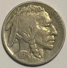 1936-S Buffalo Nickel ENV506