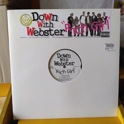 HipHop Down With Webster / Rich Girl 12 inch brand new.
