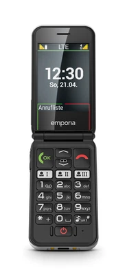 Emporia SIMPLICITYglam.4G Handy (Seniorenhandy, Klapp, V227.LTE)