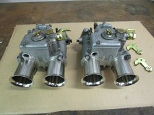 Pair Italian Webers 45dcoe 3839
