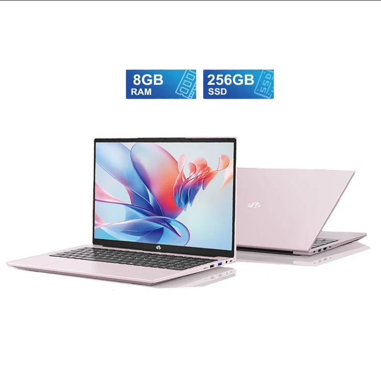 15.6 FHD Laptop 8GB RAM 256GB SSD Intel Pentium Quad-Core N100 3.4GHz Win 11 - Image 2 of 4