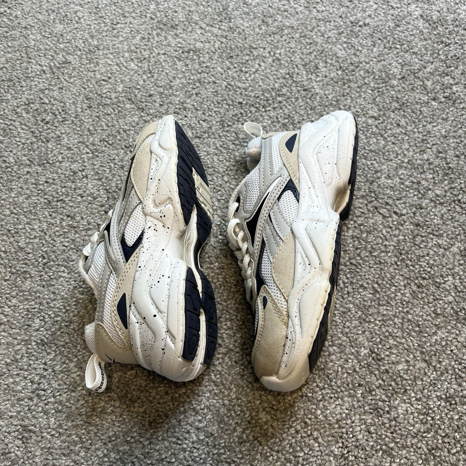 Vintage y2k Reebok royals sneakers boys 13C white gray blue comfort lace up - Image 4 of 4