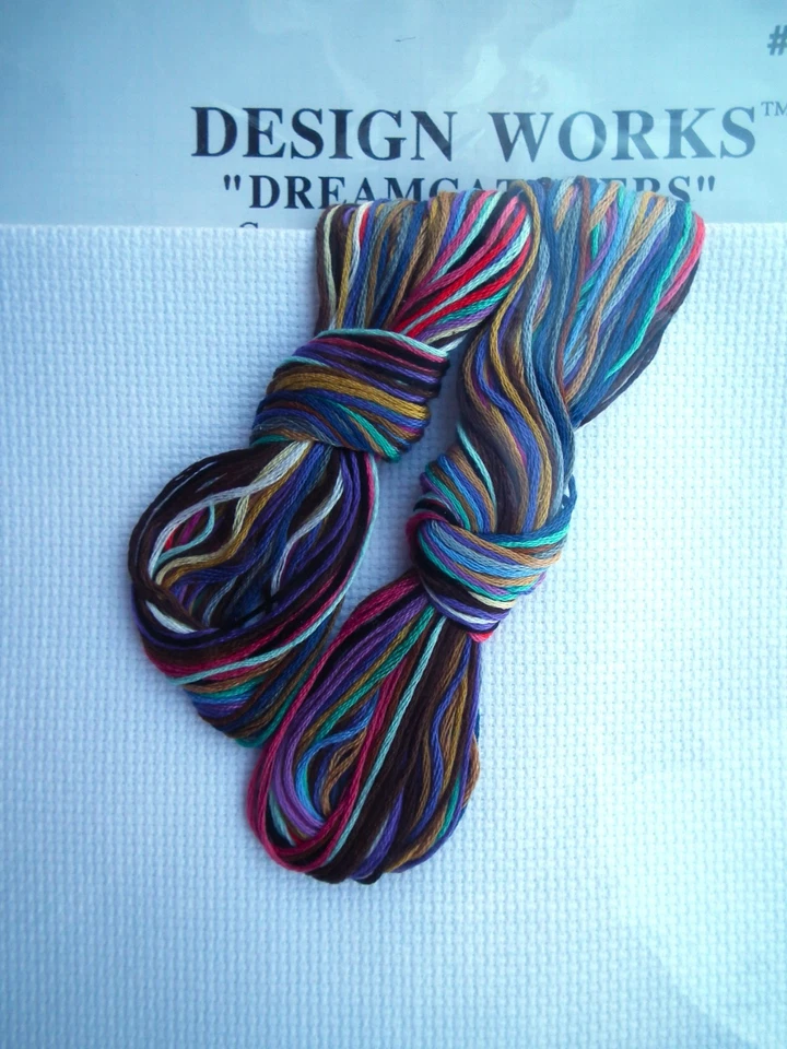 Vintage counted cross stitch embroidery kit Dreamcatchers picture Design Works - Image 4 of 4