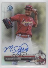 2017 Bowman Chrome Prospect Refractor 275/499 Magneuris Sierra #CPA-MS Auto f0v