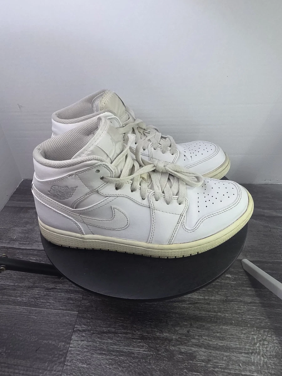 Jordan 1 Retro Mid White Platinum for Sale | Authenticity  display picture 3