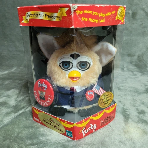 Furby Special Edition Presidential Furby For President! Model# 70665 NIB