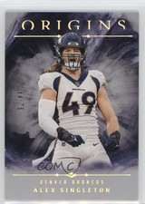 2024 Panini Origins Silver 64/75 Alex Singleton #59 14cm