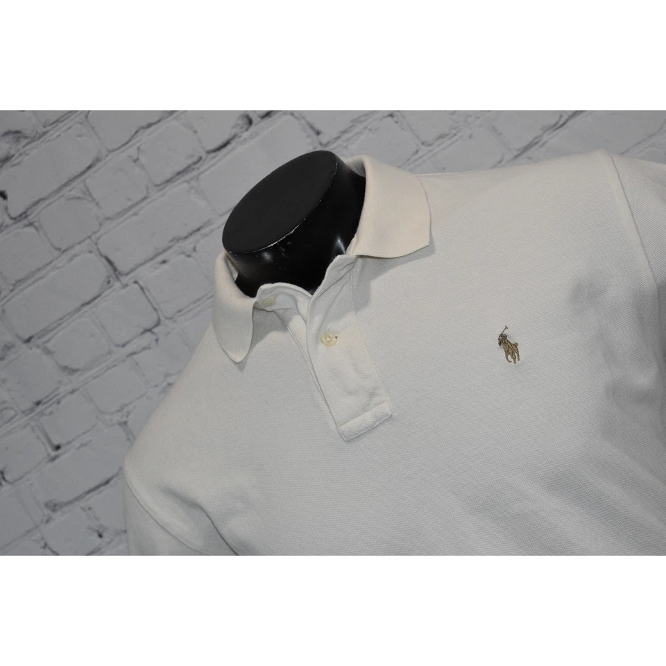 Polo Ralph Lauren Golf Polo Shirt Mens Size Large Classic White Cotton  - Image 2 of 4