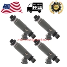 4PCS FOR DENSO FUEL INJECTORS for 1997-2003 MAZDA PROTEGE 1.5/1.6L # 195500-3110