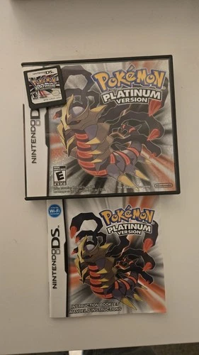 Pokémon Platinum Version (Nintendo DS, 2009) Authentic