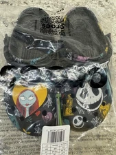Unisex Crocs Jack Skellington Nightmare Before Christmas Classic Clogs M 6 / W 8