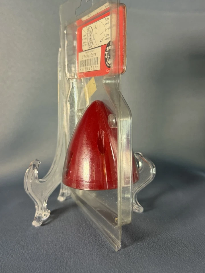 Great Planes 2" Rojo Nylon Spinner GPMQ4512 - Nuevo en Paquete RC Avión Prop Hub Foto 4 de 4