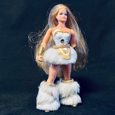 VINTAGE 1985 FROSTY FUR W READY IN RED CAPE HAT FANTASTIC FASHION SHE RA POP HTF