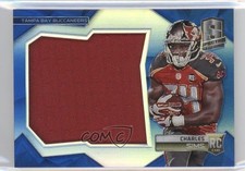 2014 Panini Spectra Rookie Jumbo Jerseys Blue Prizm 13/49 Charles Sims 0v9