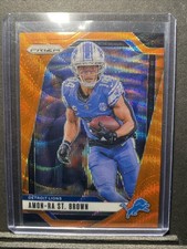 2024 Prizm Amon-Ra St. Brown Orange Wave /60 Lions