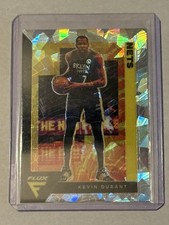 2020-21 Panini Flux - Kevin Durant #14 Cracked Ice Prizm