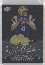 2014 Exquisite Collection UD Black Signatures 30/60 Zach Mettenberger Auto 1u6