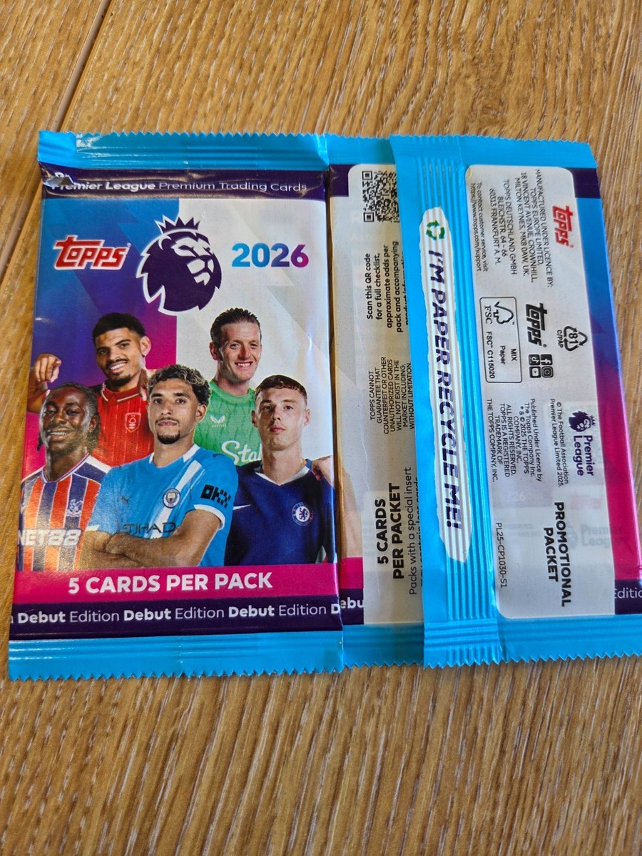 Topps Premier League 2025/26 Trading Cards