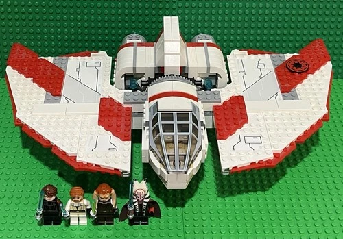 LEGO Star Wars: T-6 Jedi Shuttle (7931) 100% COMPLETE - Retired Set