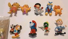 Vintage McDonald's Happy Meal Toys PVC Figures - Lot of 10 PVC Toys