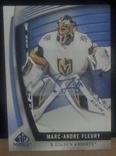 Marc-Andre Fleury Cards, Rookie Cards and Autographed Memorabilia Guide 24