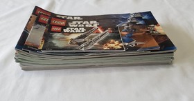 LEGO Star Wars Lot of 17 Instruction Manuals ONLY 75022 7959 75080 75014 More
